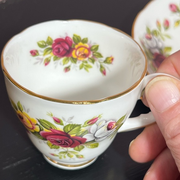 Duchess Fine China Teacup and Saucer Set: Small Tea Party Decor
More avail - Picture 4 of 7